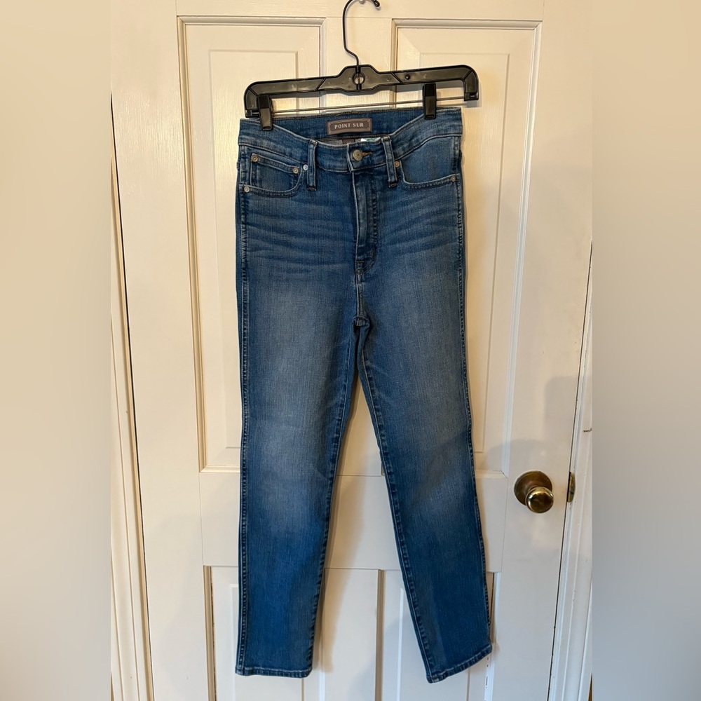 J Crew Factory Point Sur Blue Denim Jeans